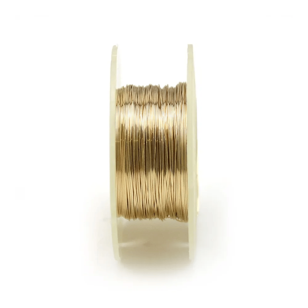 Fil semi-dur en gold filled 14 carat 0.33mm x 1m
