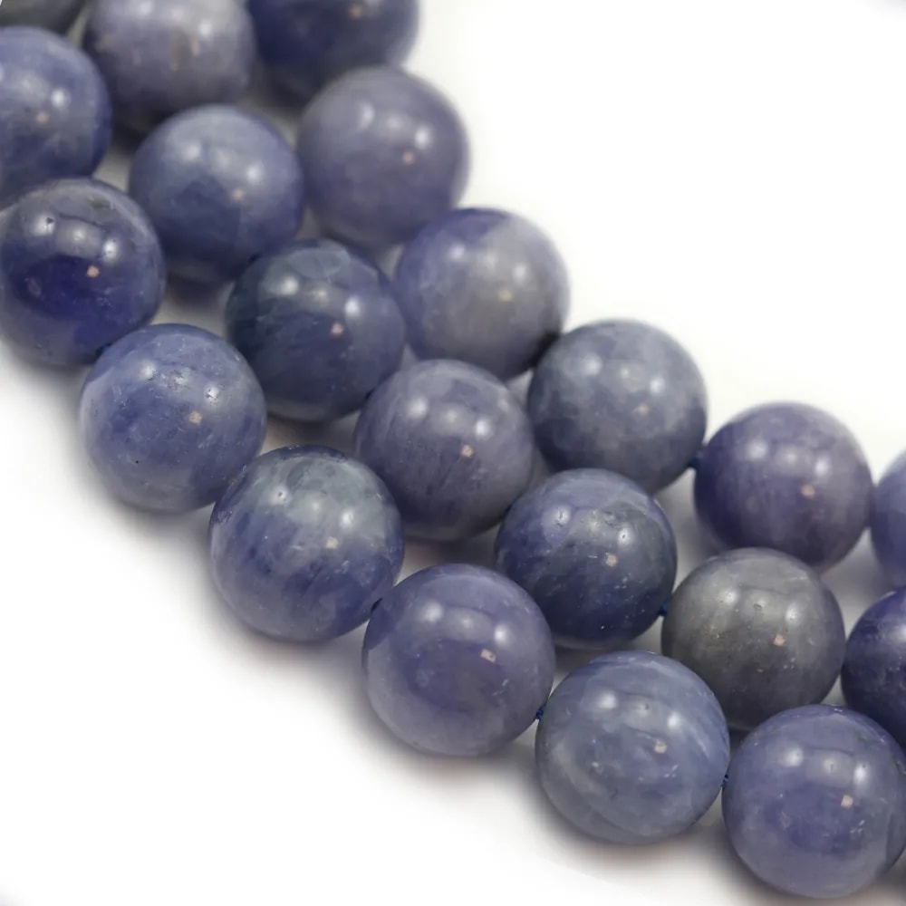 Tanzanite ronde 12-12.5mm x 40cm