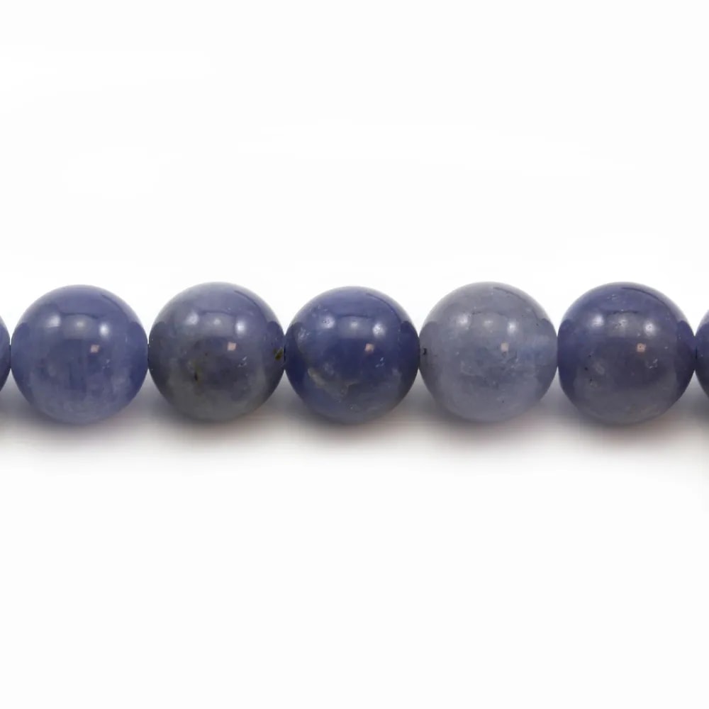 Tanzanite ronde 8mm x 39cm