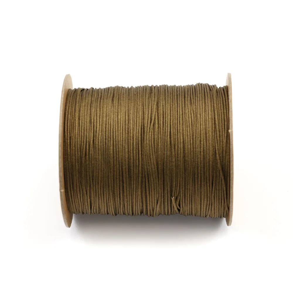 Fil polyester mordoré 1mm x 2m