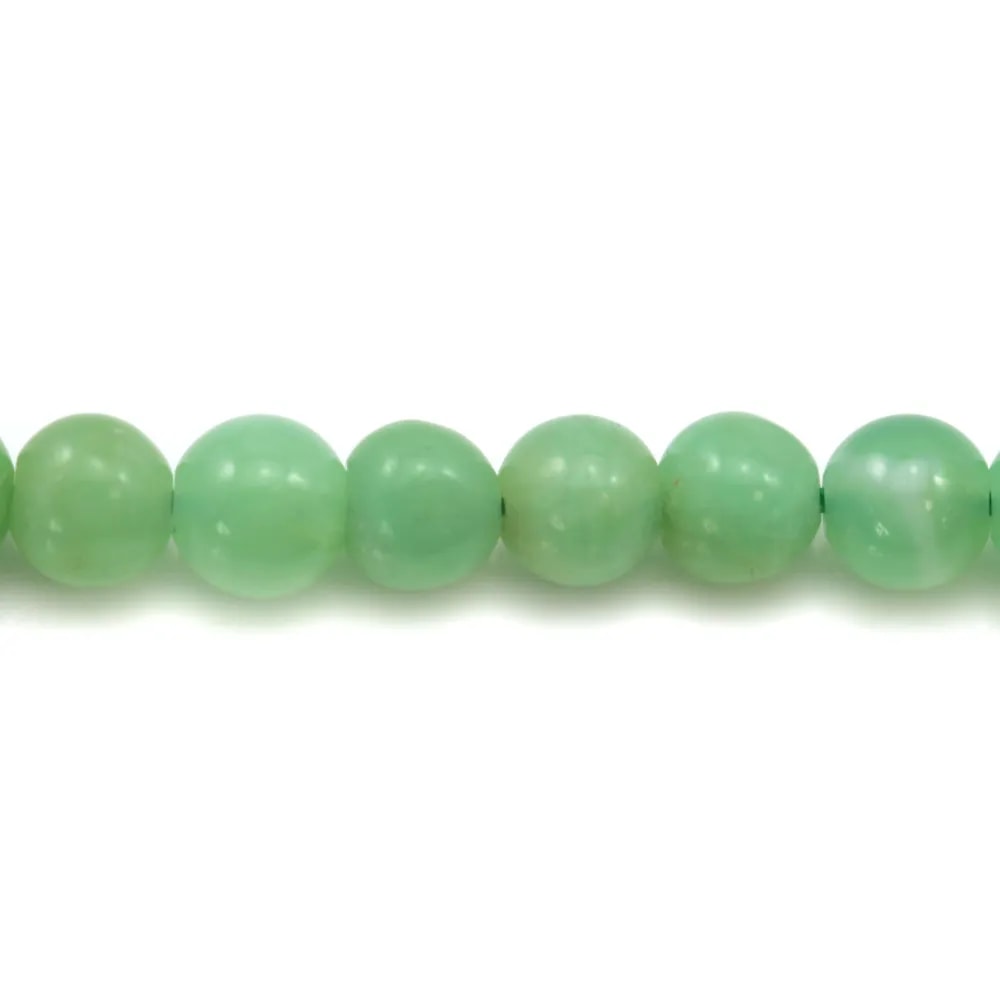 Chrysoprase round 4x5mm x 8pcs