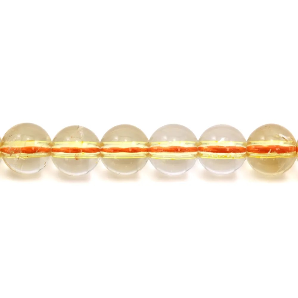 Citrine round 4mm x 10pcs