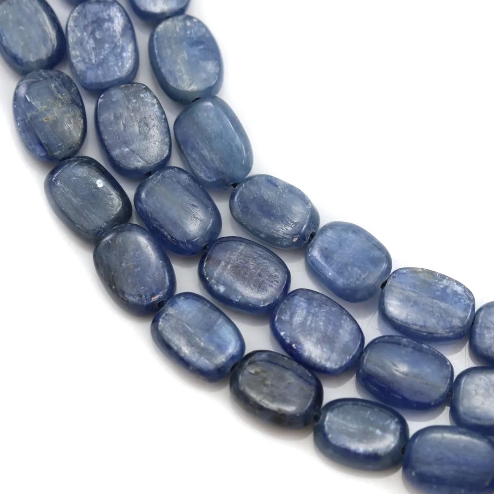 Cyanite rectangle 6x8mm x 40cm