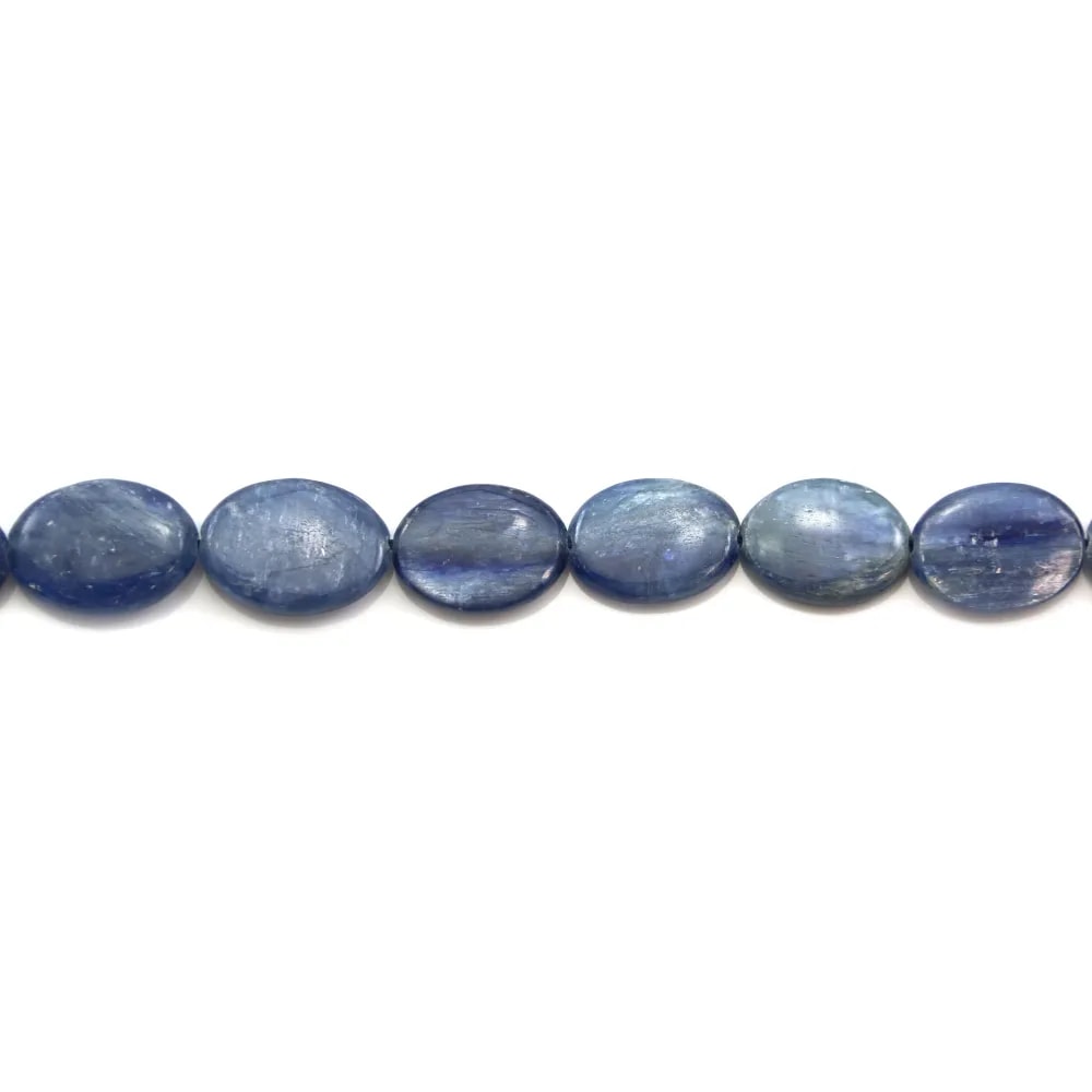 Cyanite ovale 12x16mm x 1pc