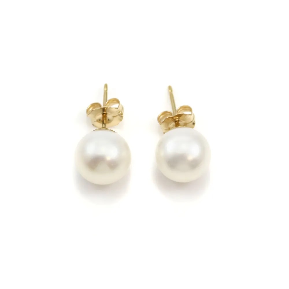 Boucle d’oreille en gold filled & perles de culture d'eau douce x 2pcs