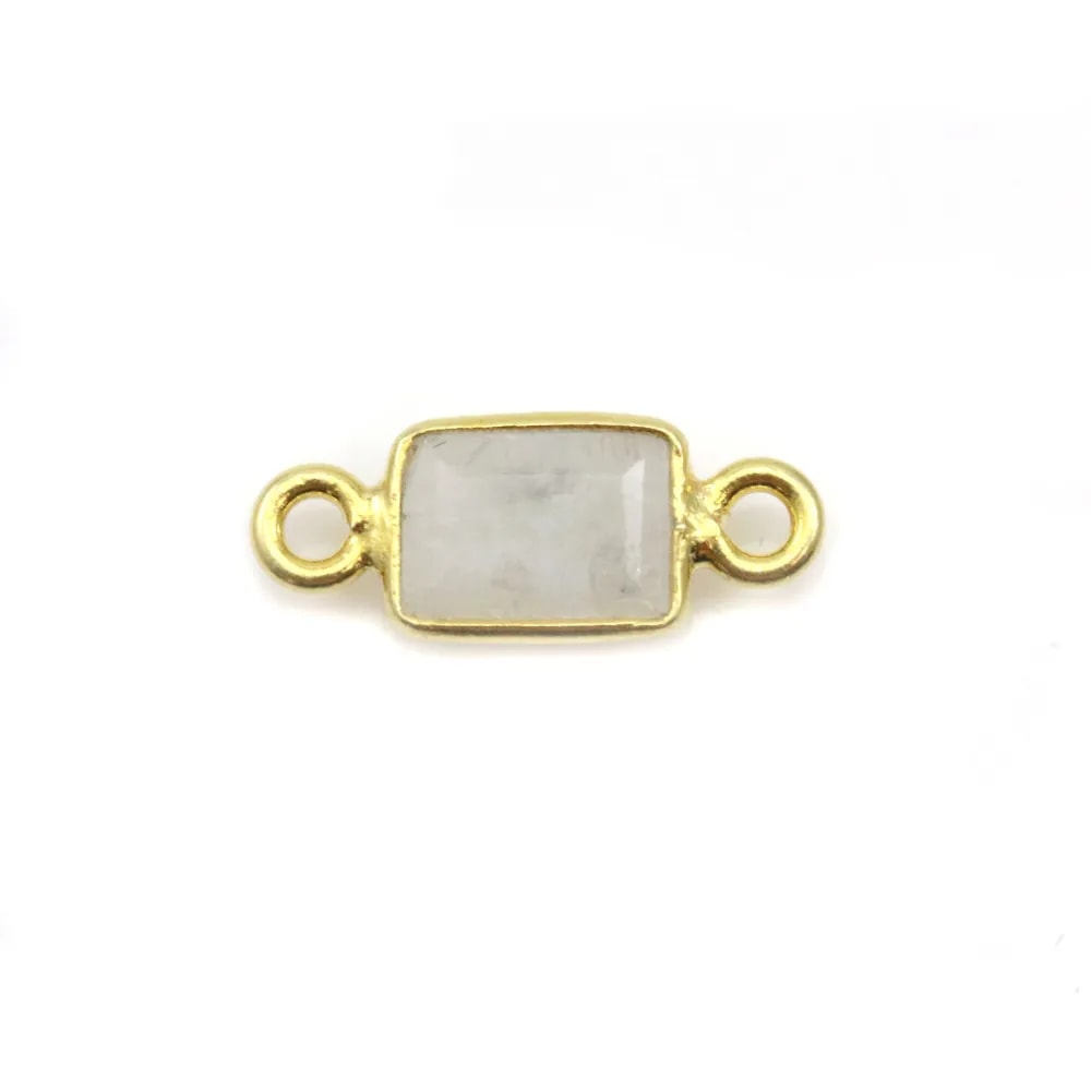 Intercalaire en Pierre de lune 5x13mm x1pc