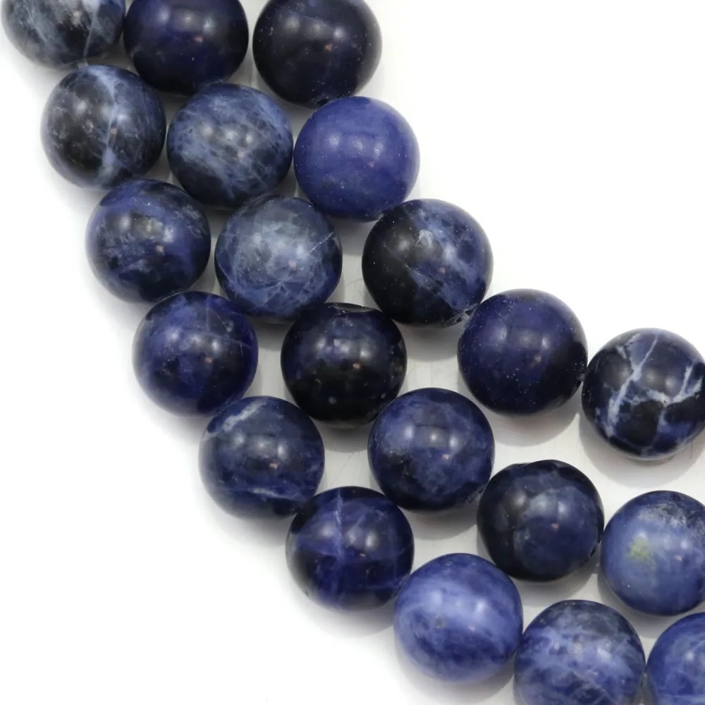 Sodalite ronde 12mm x 40cm