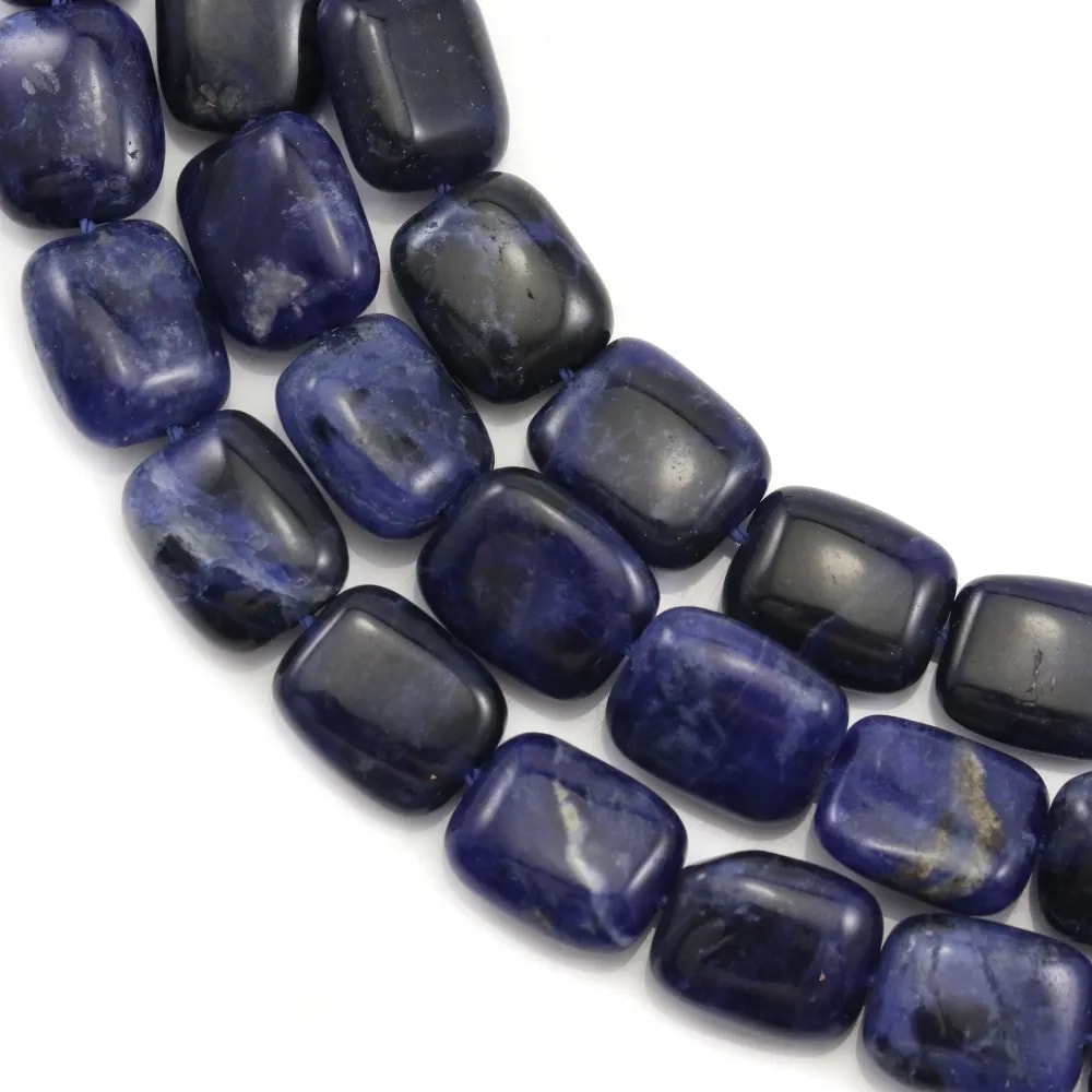Sodalite rectangle 8x10mm x 40cm