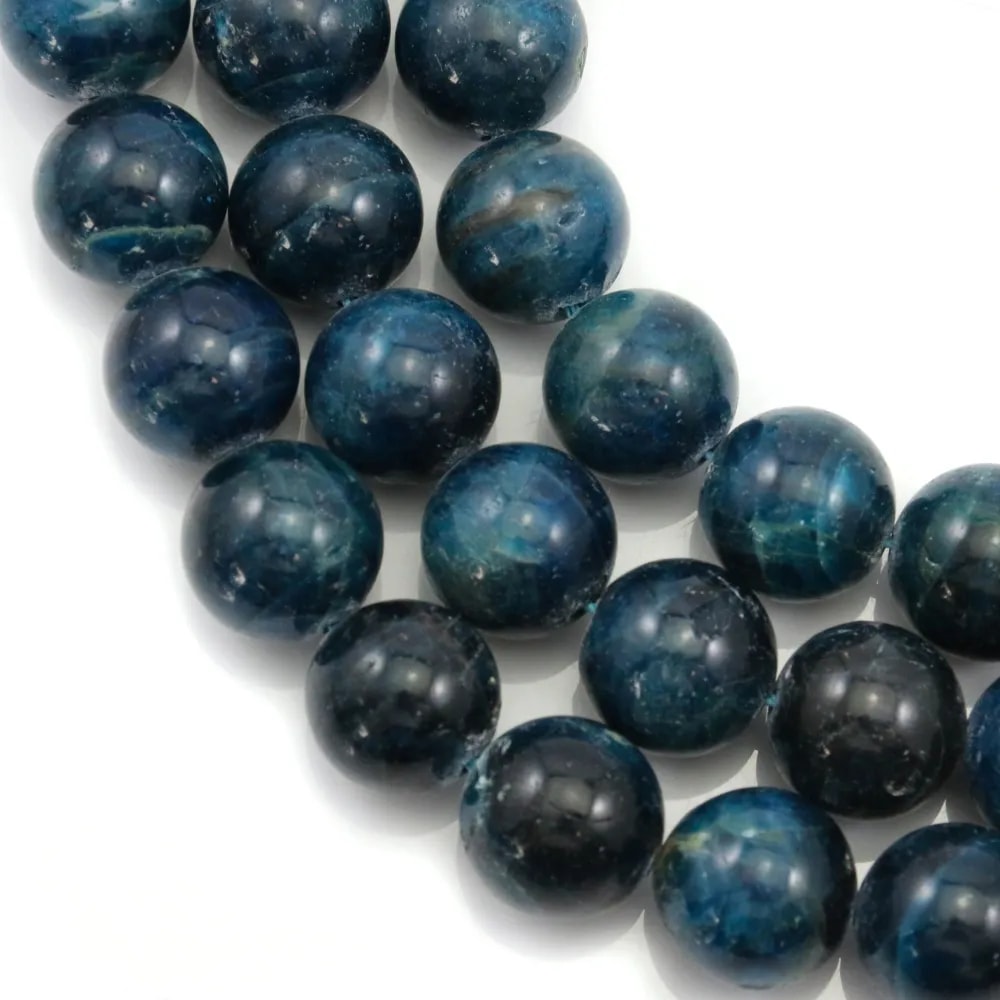 Apatite Ronde 14mm x 40cm