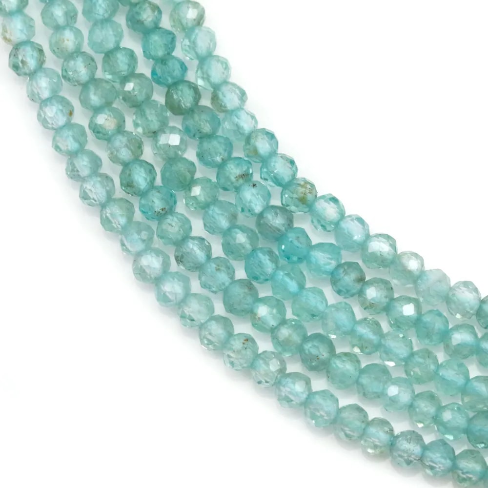 Apatit faceted rondelle 2x3mm x 40cm