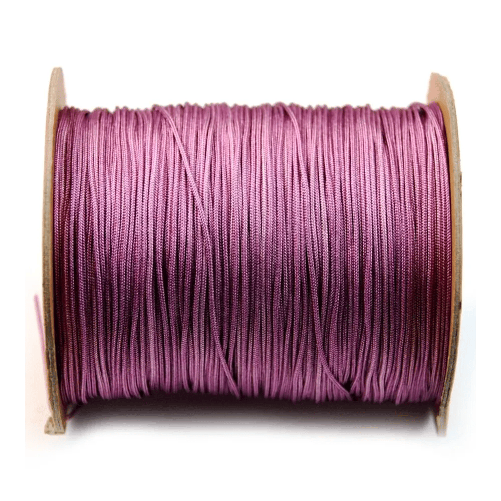 Fil polyester  Violet lavende 1 mm x 2 m