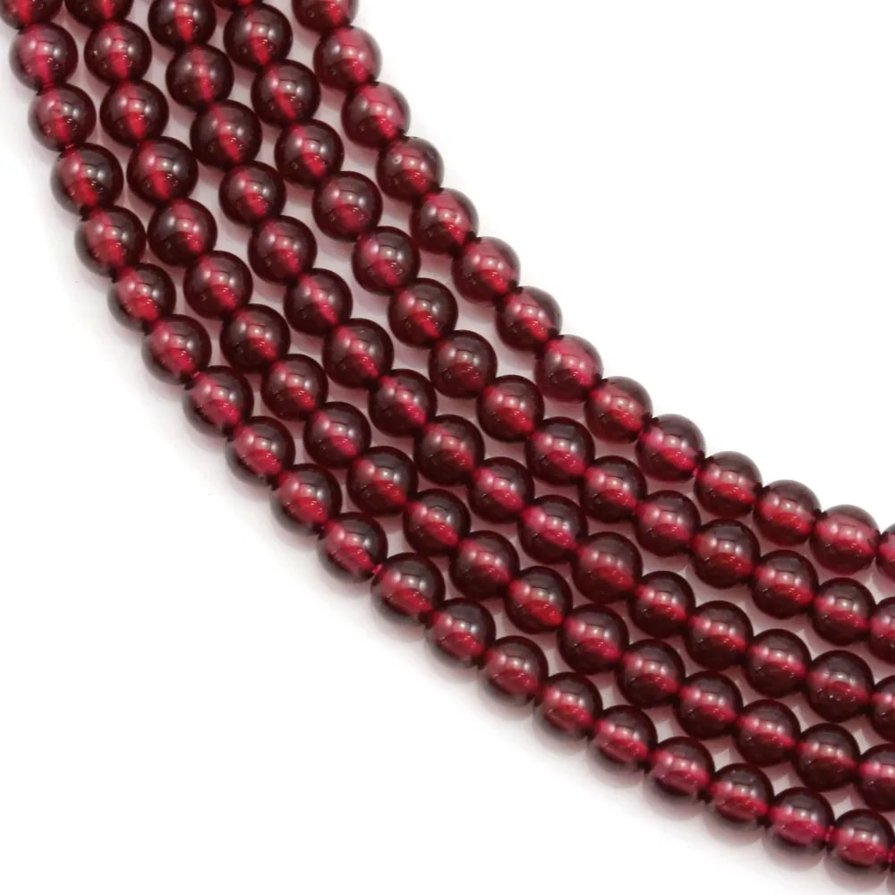 Grenat Rond 3mm x 35cm 