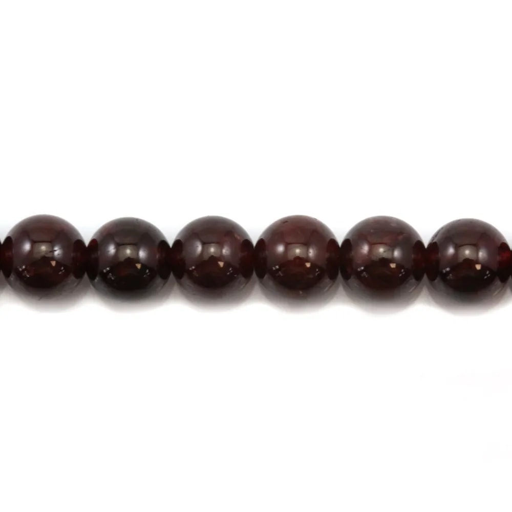 Grenat Rond 6mm x 40cm