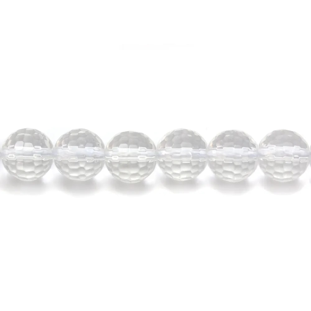 Cristal de roche Ronde Facette