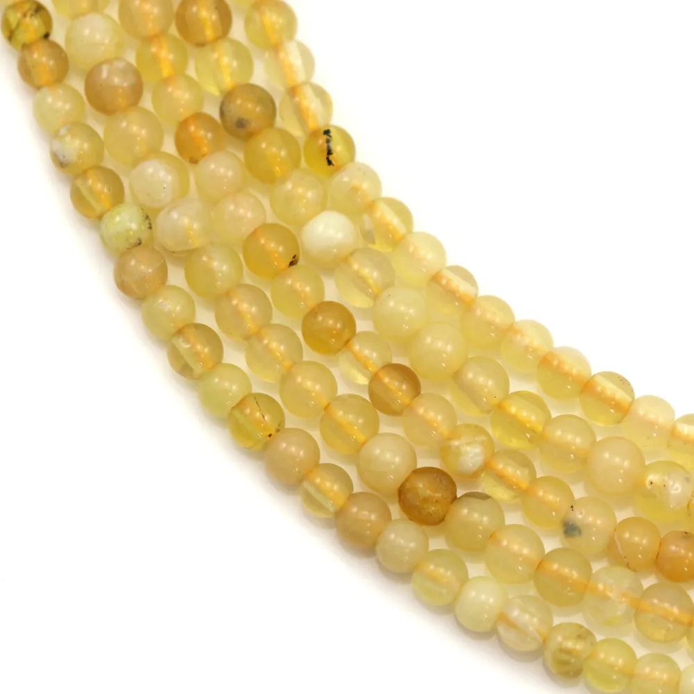 Opal Jaune Ronde 3mm x 40cm