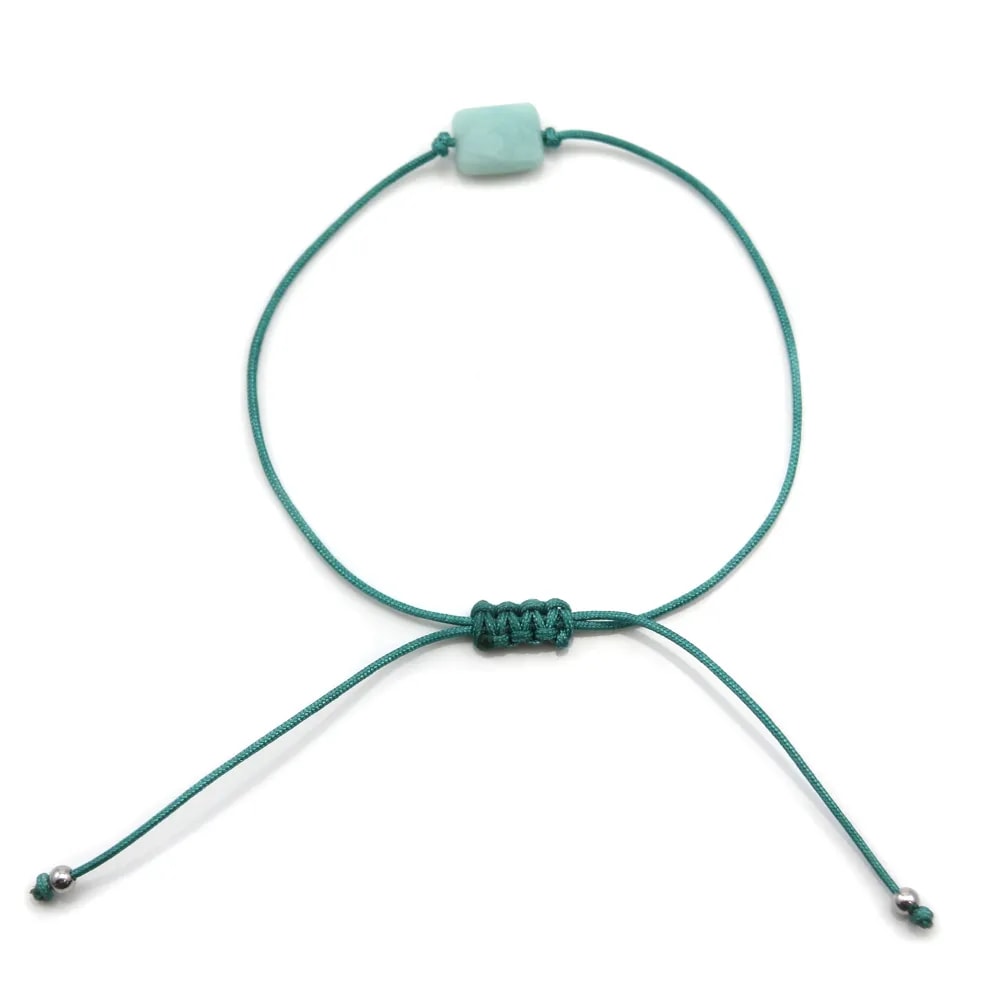 Bracelet cordon amazonite