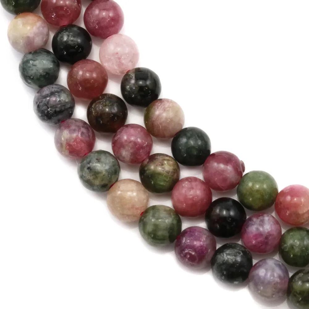 Tourmaline round 5.5-6mm x 40cm AA