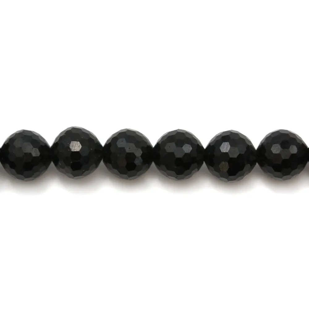 Tourmaline ronde 6mm  x 6pcs