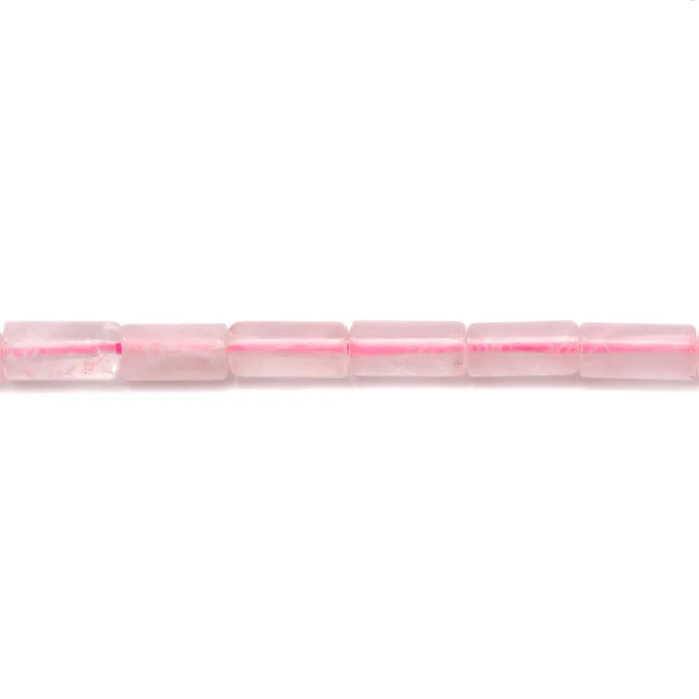 Rose Quartz Tube 3x5mm x 20pcs 