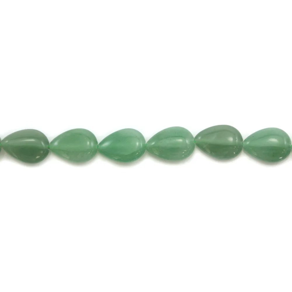 Aventurine oval 10x14mm x 40cm