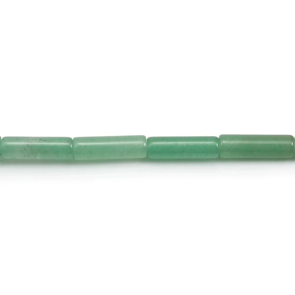 Aventurine tube 4x13mm x 5pcs