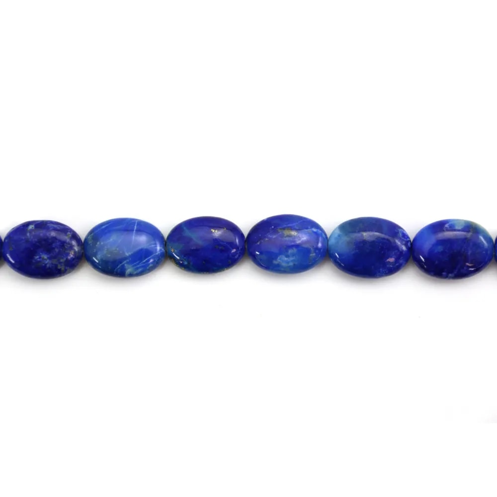 Lapis lazuli ovale 12x16mm x 1pc
