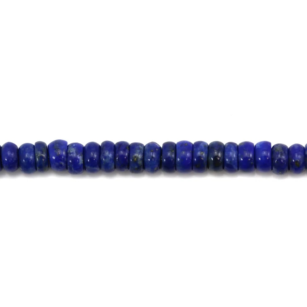 Lapis lazuli rondelle 4mm x 10 st