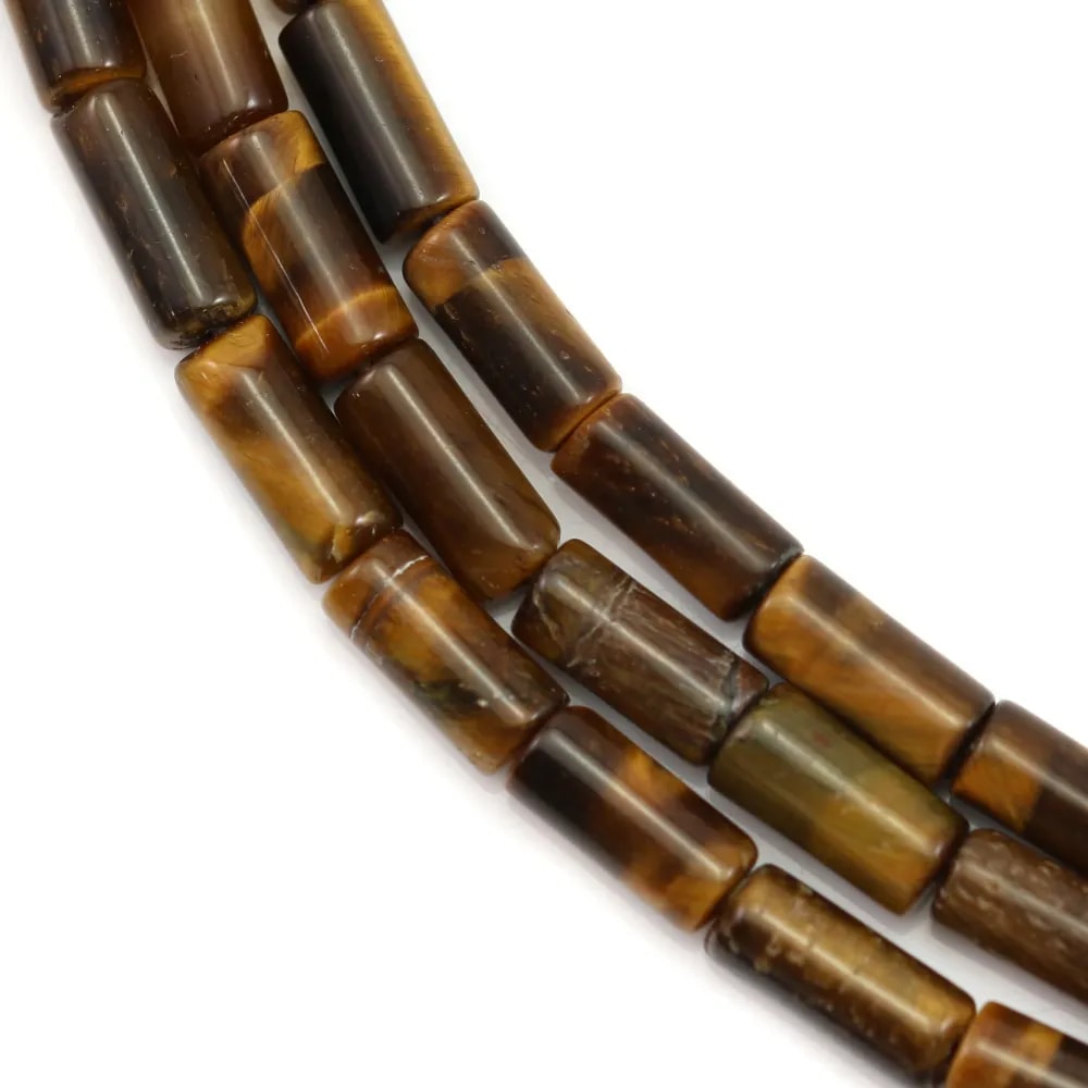 L'oeil de tigre tube 4x8mm x 40cm