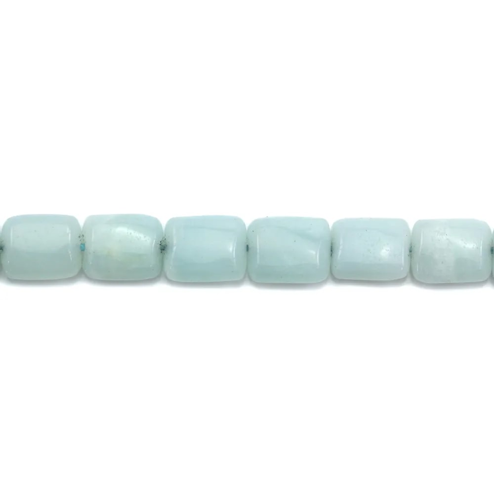 Jade teinté Bleu clair Goutte Plate 13.5x18.5mm x 1PC