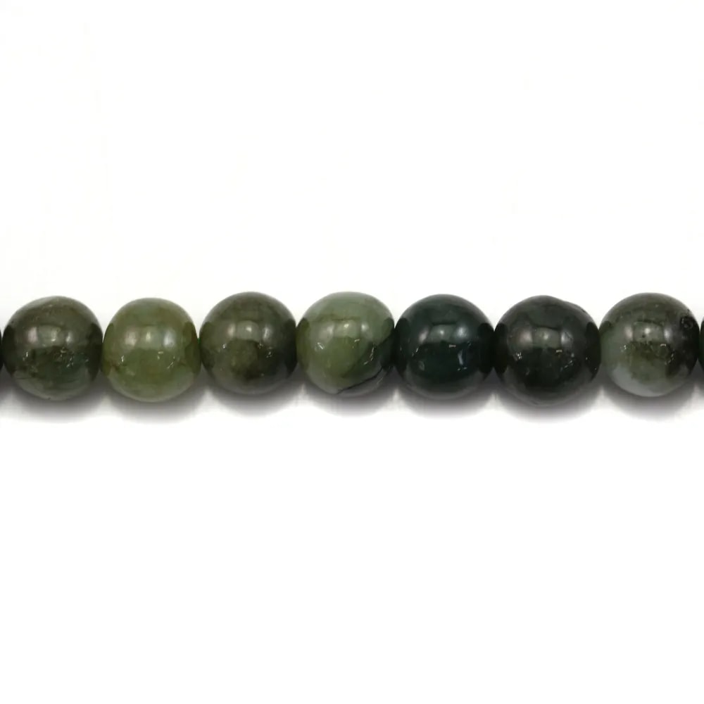 Jade nature rond 8mm 