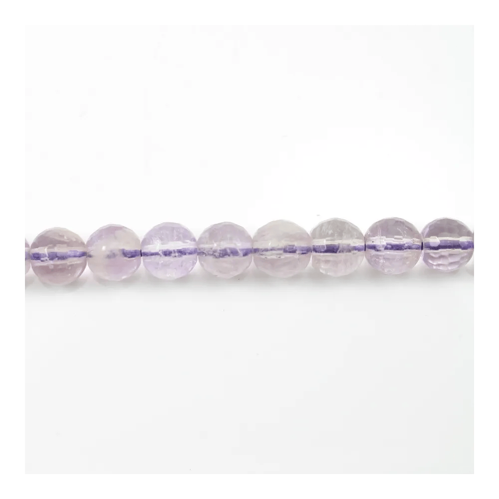Amétrine ronde facette 6mm x 10 pcs