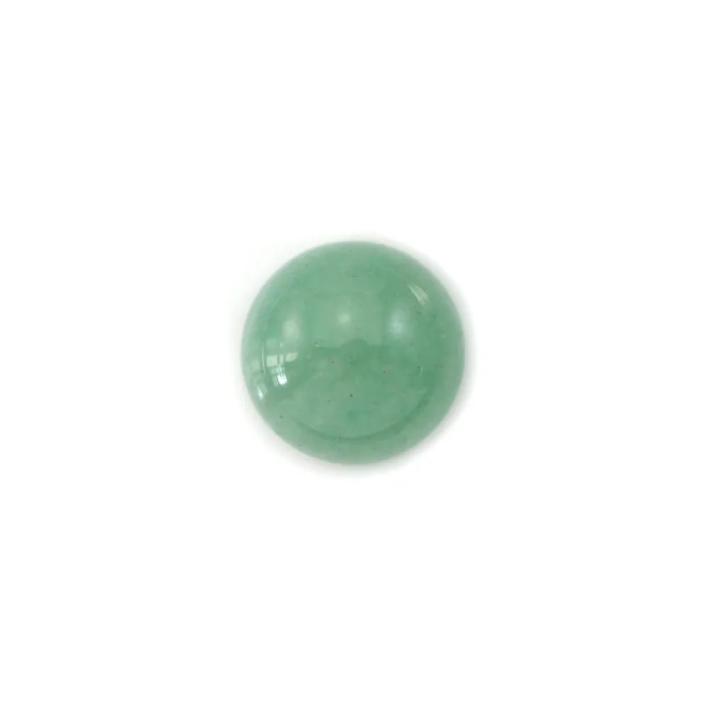 Cabochon Aventurine Rond-plat 14mm x 2pcs