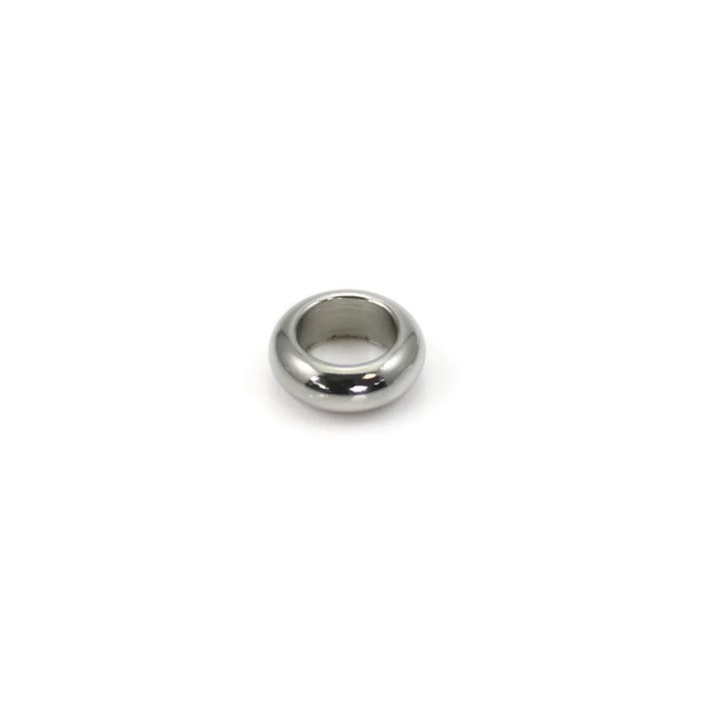 Perle intercalaire 8mm en Acier Inox x 4pcs
