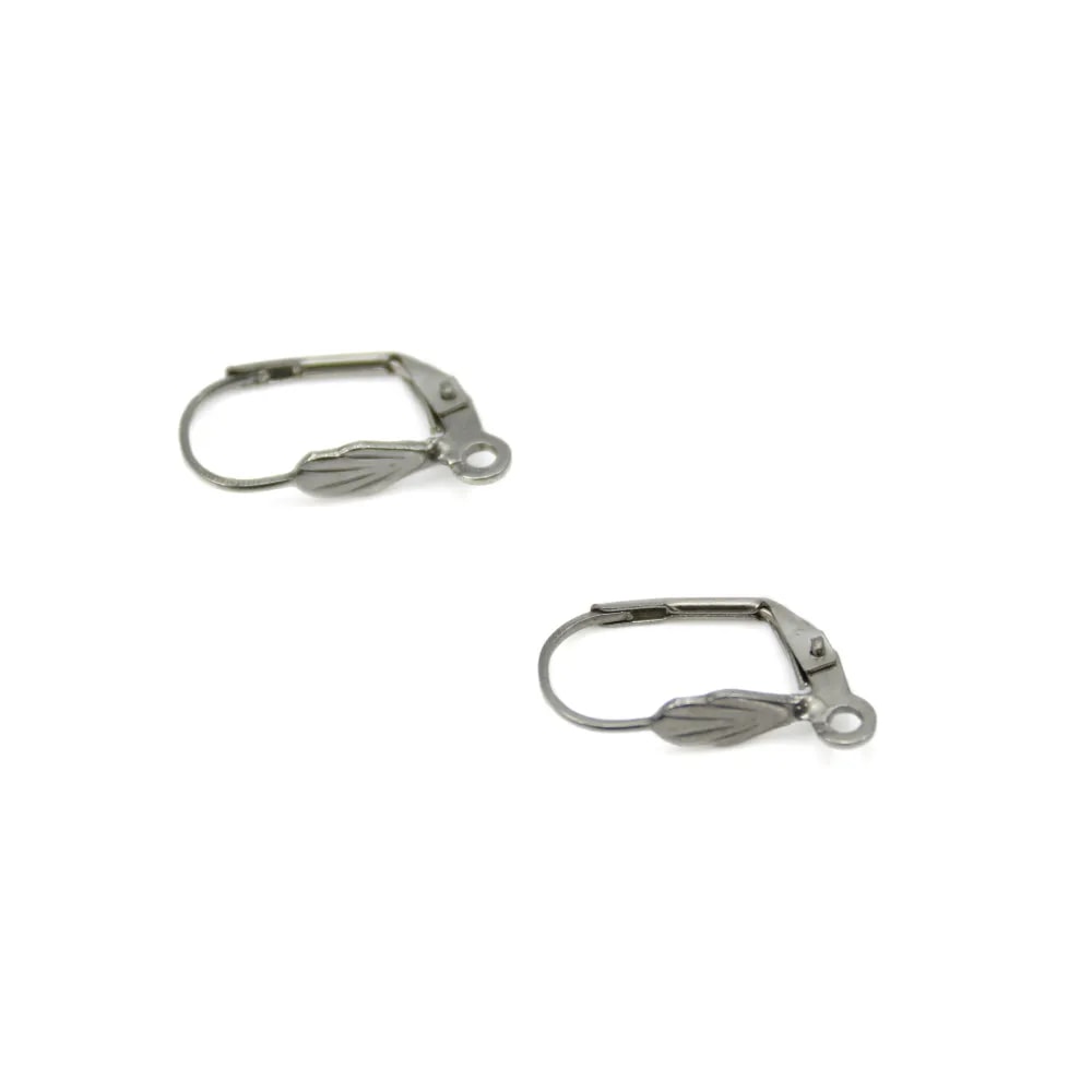 Dormeuse coquillage 10x18mm en Acier Inox x 4pcs