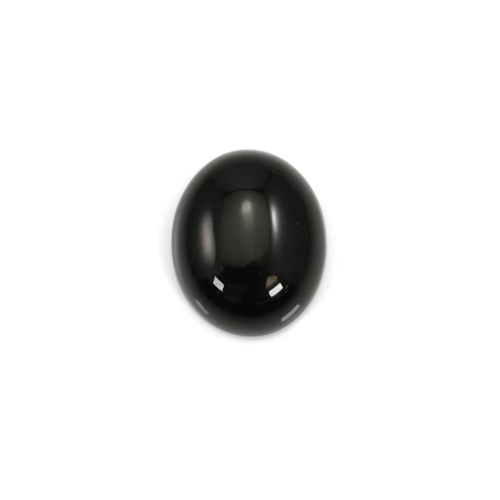 Cabochon onyx oval  10x12mm x 1pc