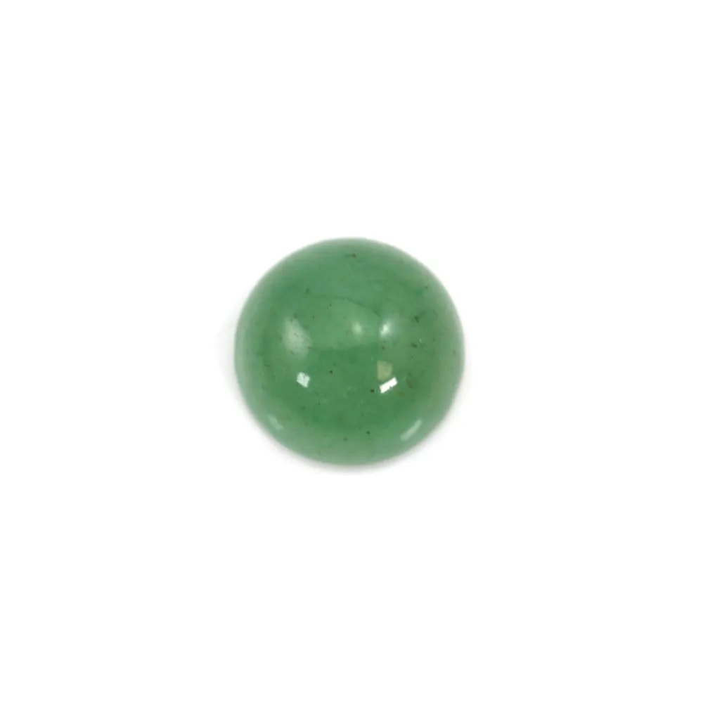 Cabochon aventurine rond 6mm x 4pcs