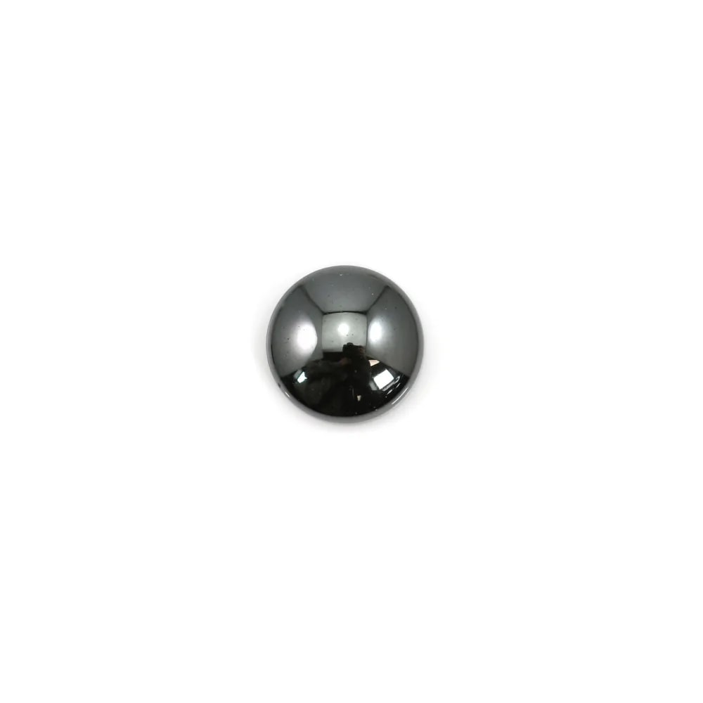Cabochon Hématite Rond 1.5mm x 10pcs