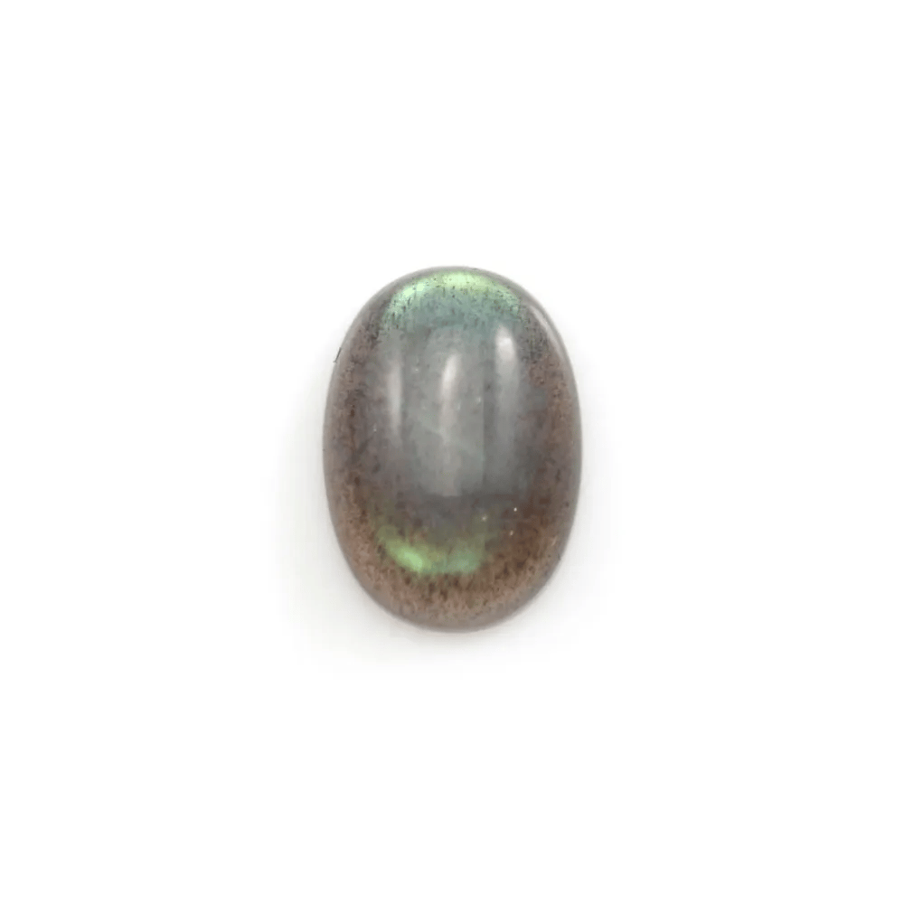 Cabochon de labradorite, de forme ovale, 6 * 8mm x 4pcs