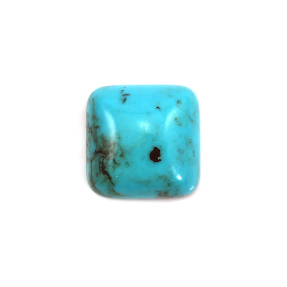Cabochon Turquoise Carré 16mm x 1pc