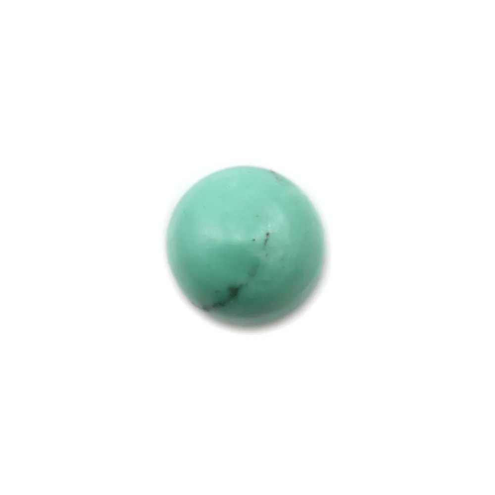 Cabochon Turquoise rond 12mm x1pc