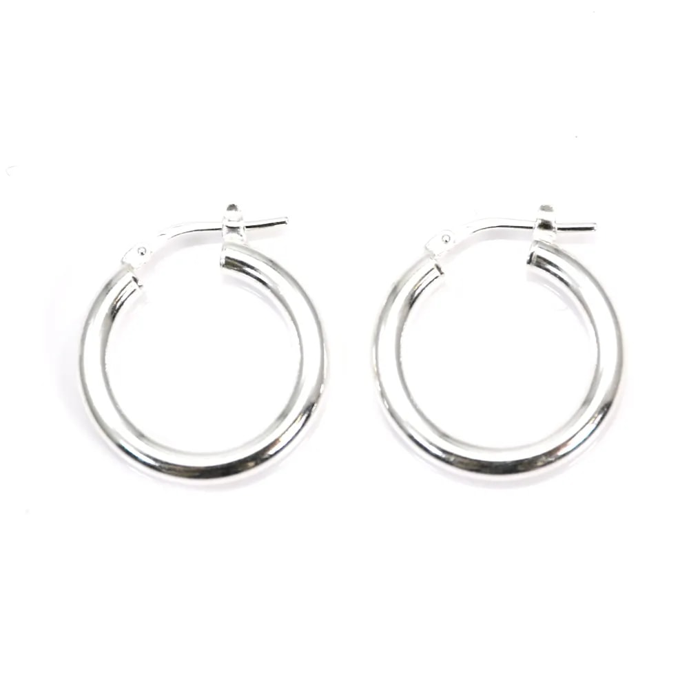 Criollas 25mm Plata 925 x 2pcs