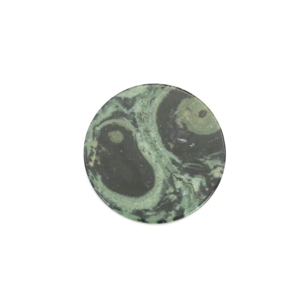 Cabochon Jaspe Kambaba rond plat 20mm x 1pc