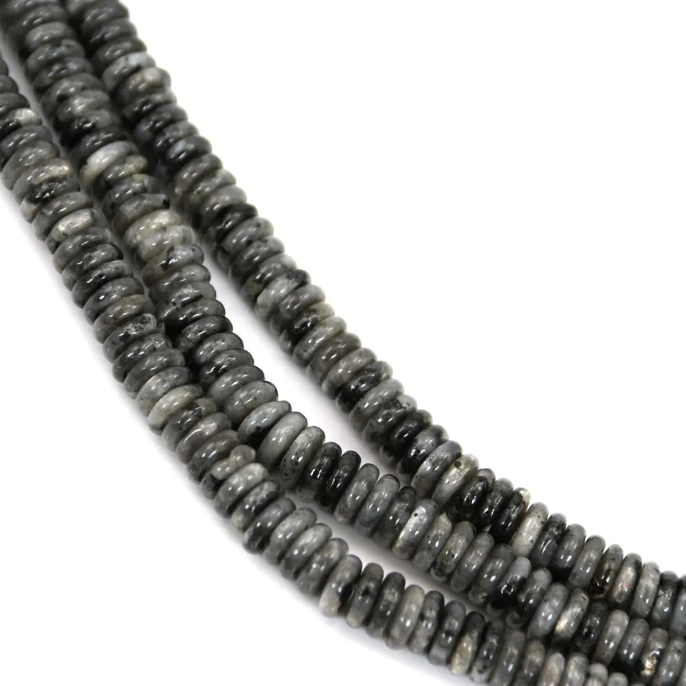 Lavkrite Unterlegscheibe Heishi 2x6mm x 39cm