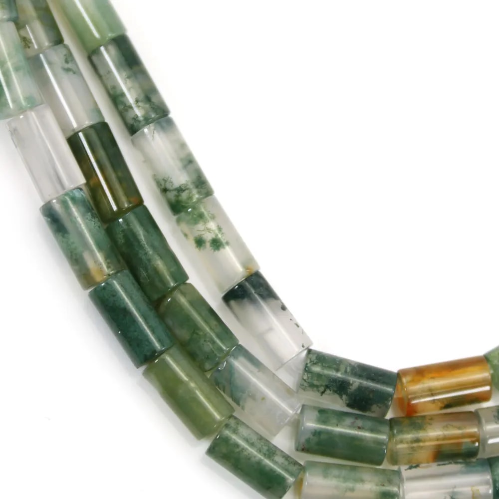 Agate mousse tube 4x8 x 39cm
