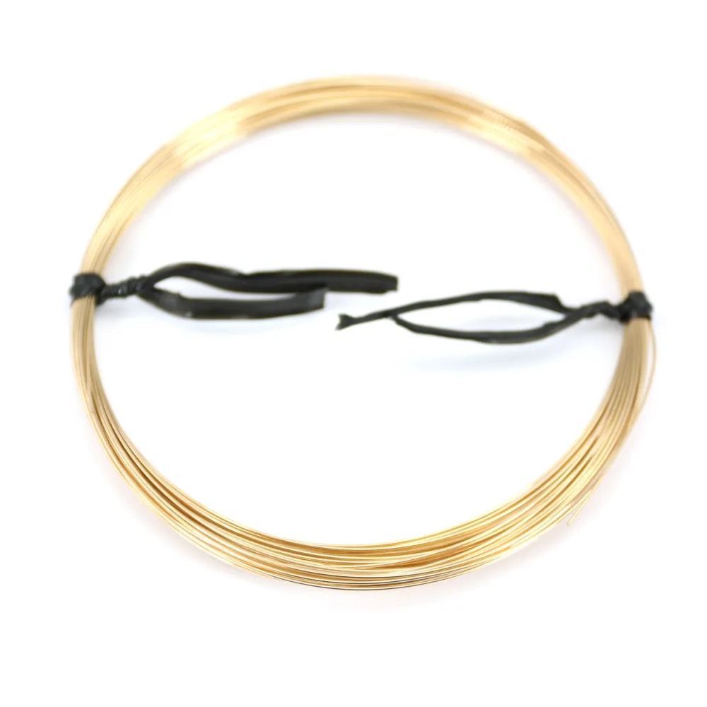 Filo semiduro riempito d'oro 0,41 mm x 12,5 m