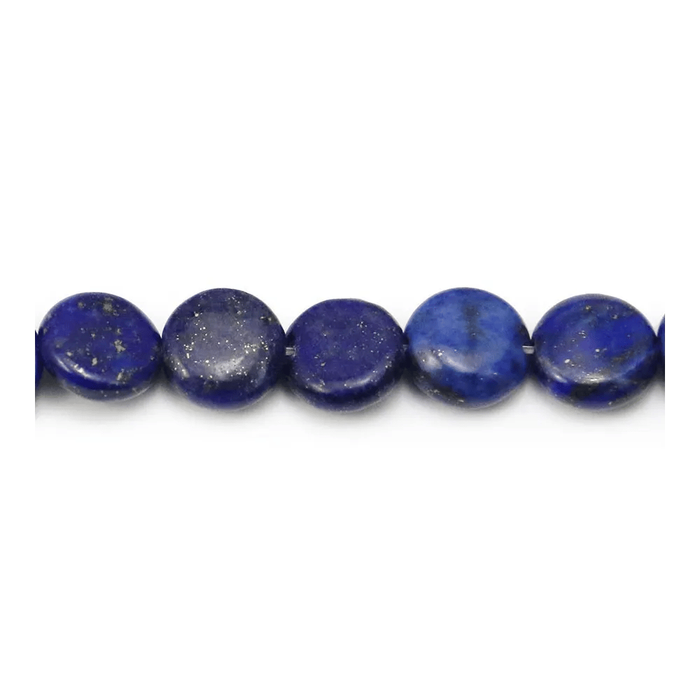 Cyanite Ronde Plate 8mm x 2pcs