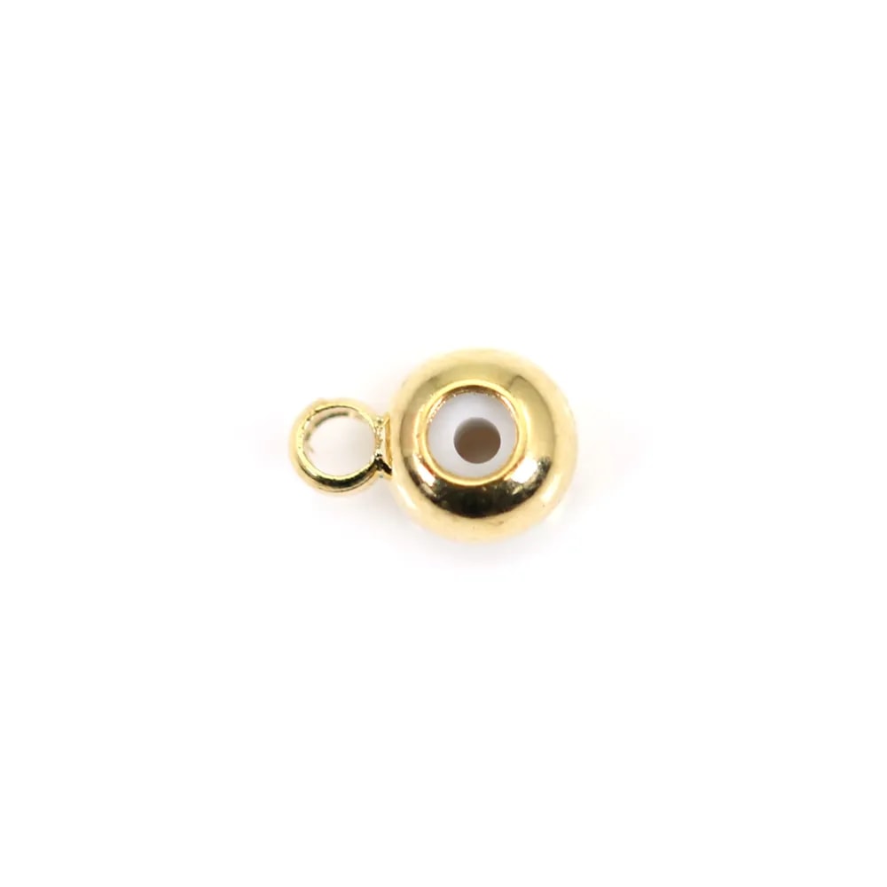 Stopper pour pendentif 3x6.6mm x 5pcs