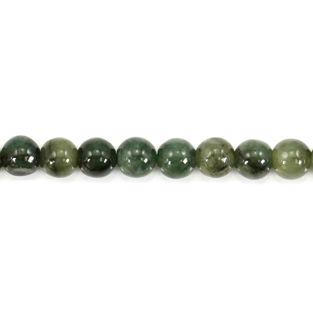 Jade nature rond 6mm 