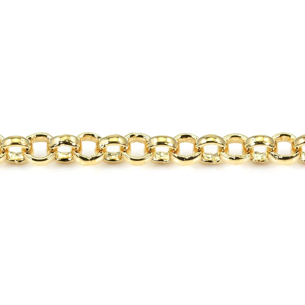 Chaîne jaseron flash or 3mm x 1M