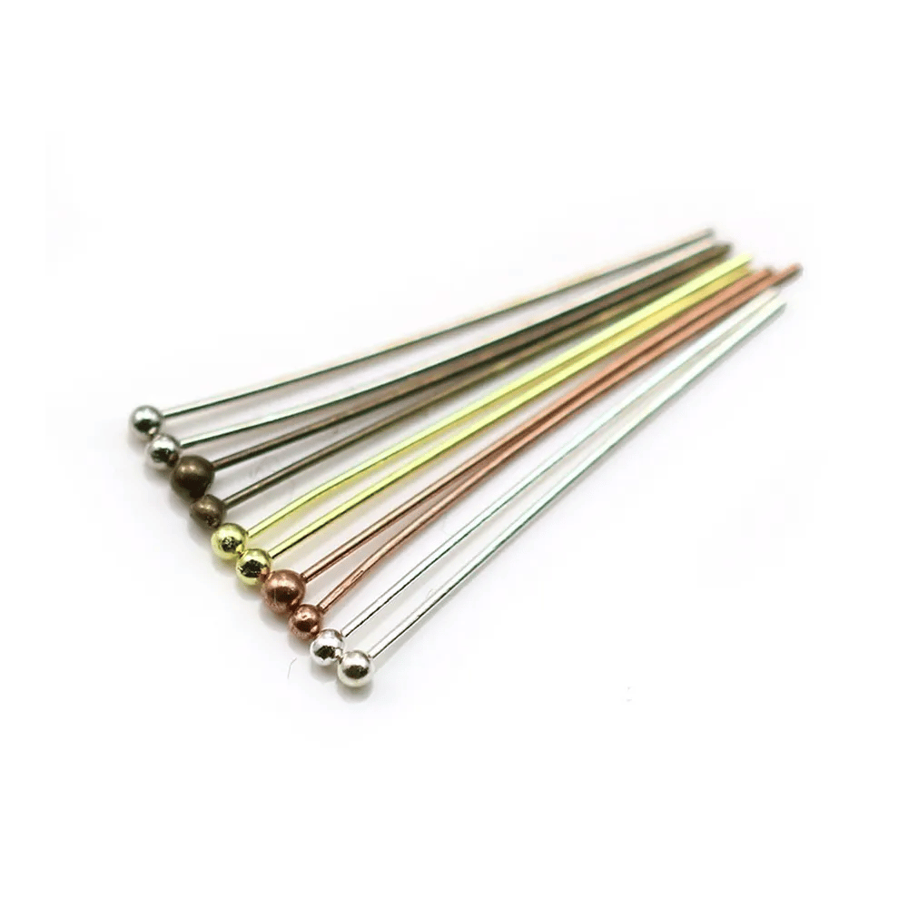 Clou tête boule ronde 0.6x30mm x 200pcs